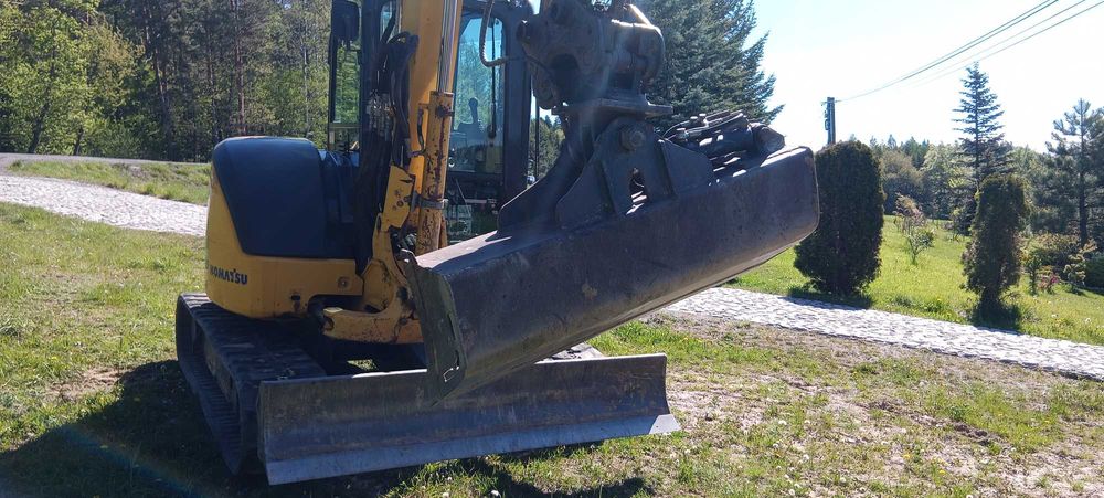 Minikoparka Komatsu PC55, rok 2019