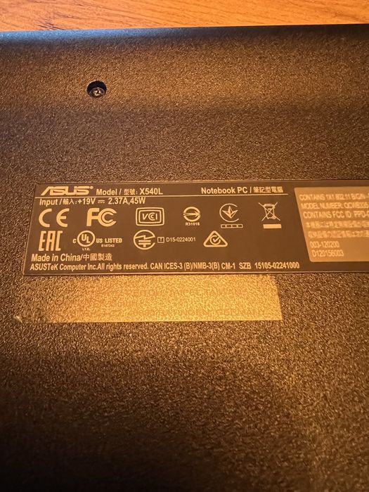 Laptop Asus X540L  sprawny