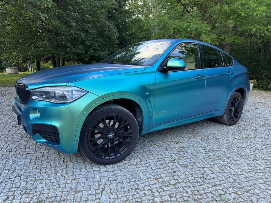 BMW X6 BMW X6 xDrive40d — M Sport, bogate wyposażenie, bezwypadkowy
