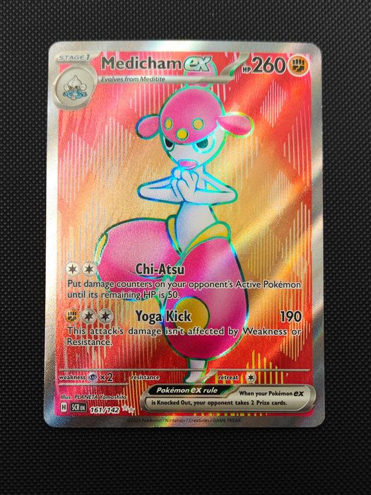 Medicham ex 161/142 karta pokemon Stellar Crown