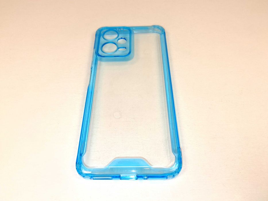 Z056 Etui Niebieskie Xiaomi Redmi Note 12 5G / Poco X5 5G + Szkło 9D