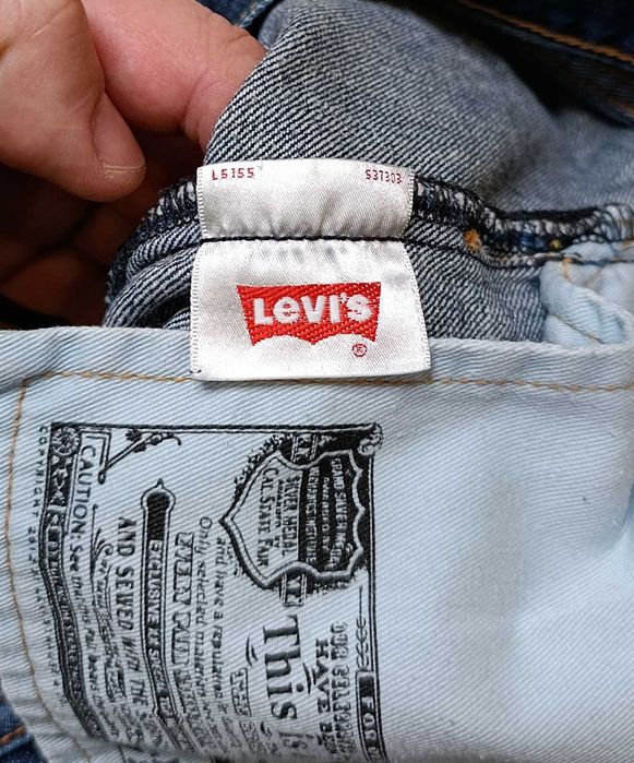 джинси LEVIS 501 W32 L32