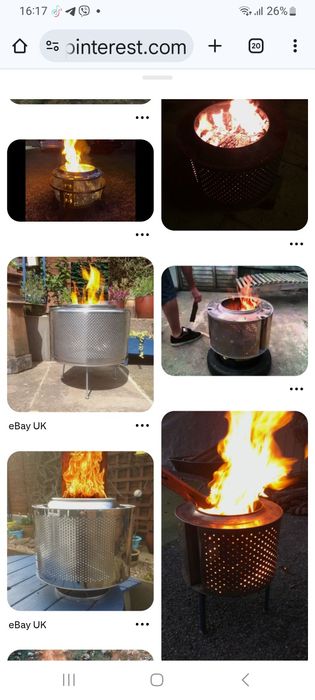 Нержавіючий барабан для мангалу