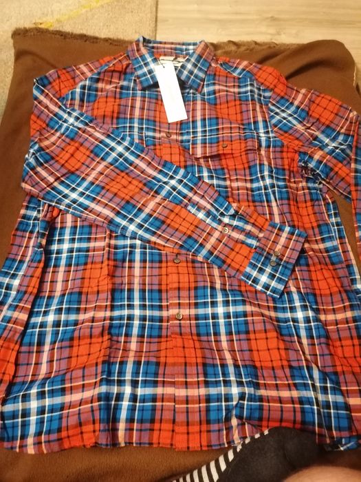 Koszula w kratę Calvin Klein rozmiar L