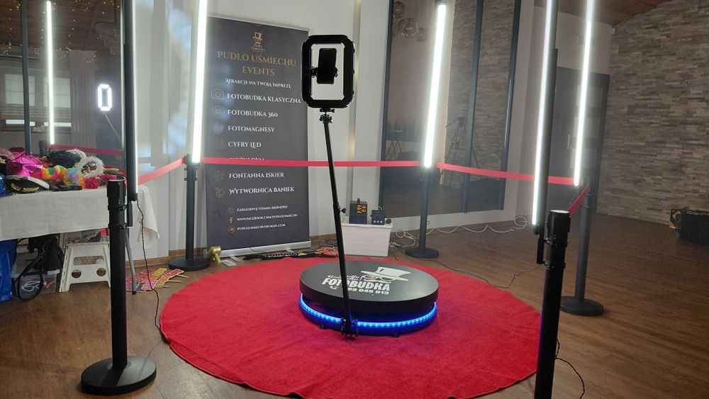 Fotobudka klasyczna , Fotobudka 360 Częstochowa. Pudło Uśmiechu Events