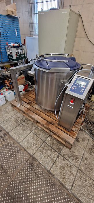 Kociol warzelny z mieszadłem do mas, bigosu 200l