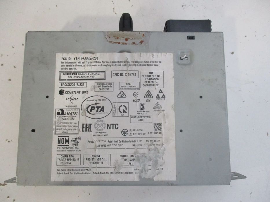 Modulo Radio e Navegação citroen C3
