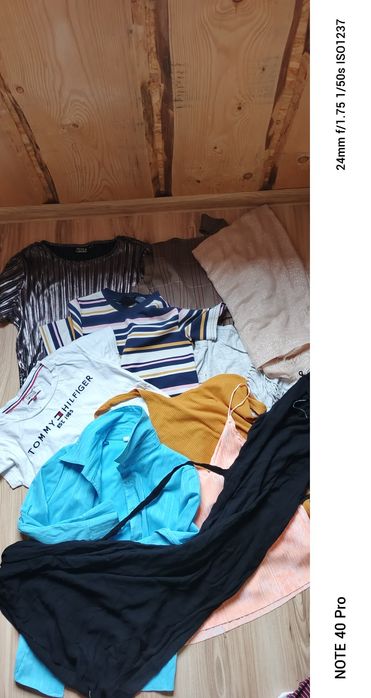 Karton ubrań damskich rozmiar S 36 8