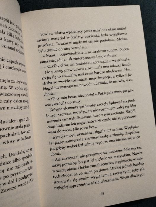 Katarzyna Berenika Miszczuk Ja cie kocham a ty miau