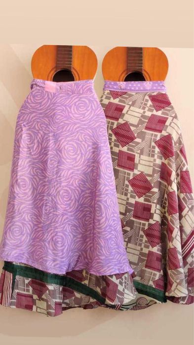 Saias novas lindas modelo envelope