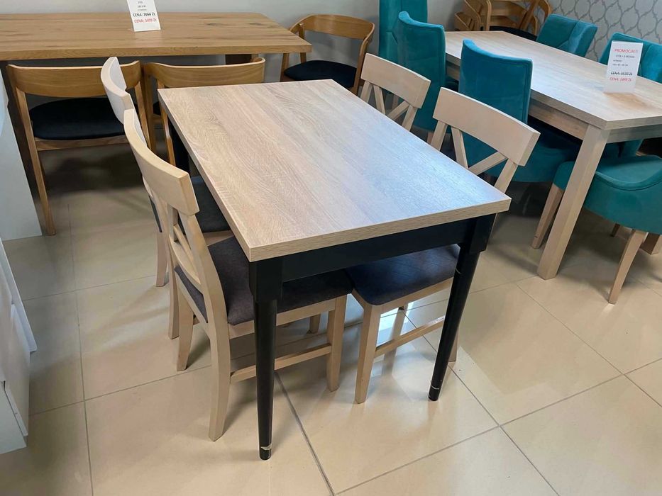 (331WN) Stół kuchenny + 4 krzesła, wyprzedaż 499 zł