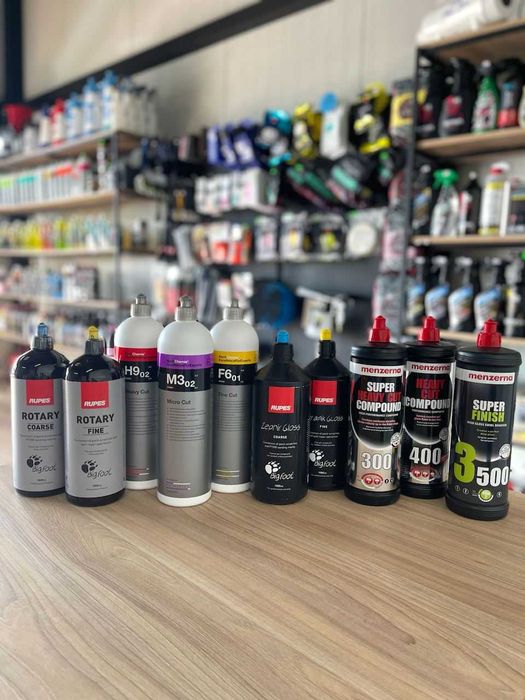 Полірувальні пасти Koch Chemie Rupes H9 Полировочные пасты Menzerna