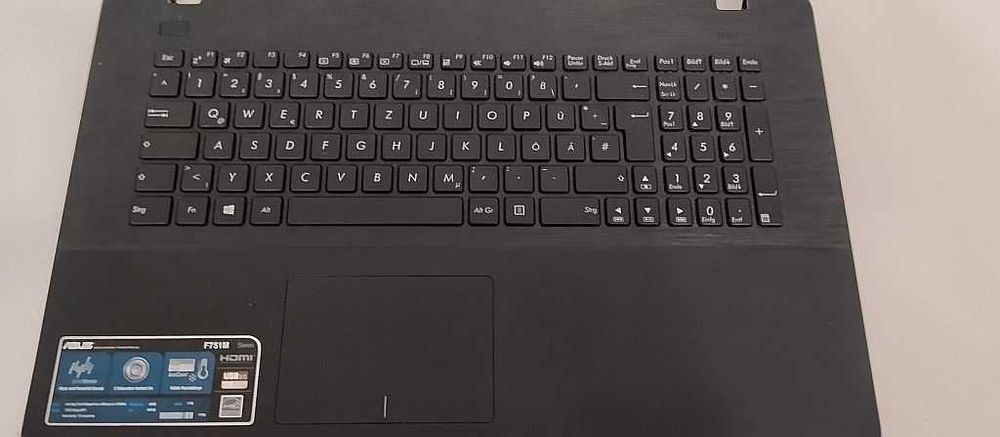 OBUDOWA palmrest klawiatura Asus F751M i inne modele