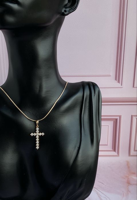 Підвіска хрестик на ланцюжку