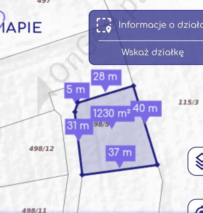 Działki budowlane w Dąbrowie
