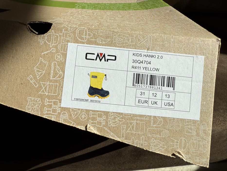 Снігоходи CMP 31 Черевики зимові