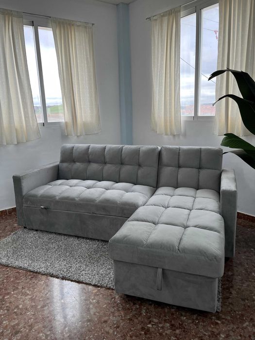 SUPER BARATO SOFA CAMA novo envio gratis paga na entrega