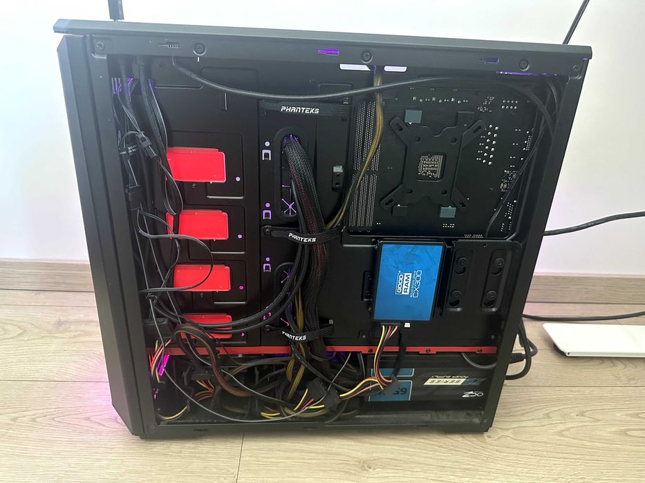 Komputer do gier Ryzen 5 1600 + GTX 1060 6GB | 16GB | SSD | WiFi 6 | Phanteks