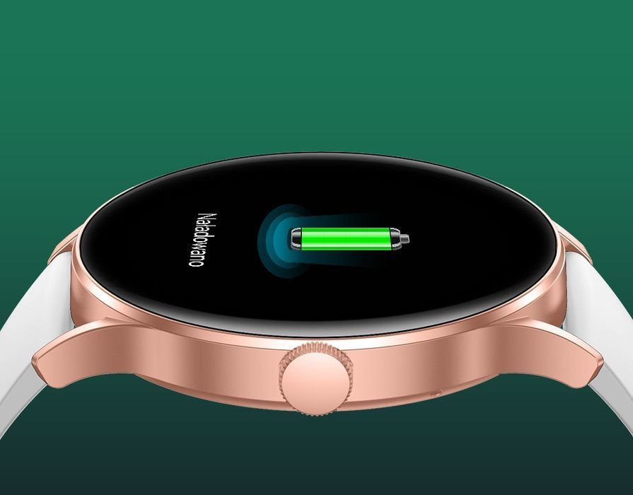 Smartwatch Gravity Szaro Różowy GT2-3 PRO Prezent Black weeks