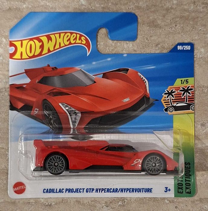 Hot Wheels Cadillac Project GTP Hypercar Hypervoiture
