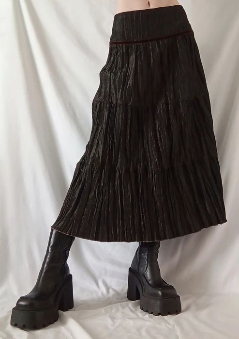 spódnica midi goblincore witch archive whimsigoth nymph fairy goth hip