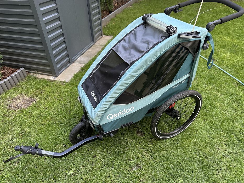 Przyczepka rowerowa Qeridoo Sportrex 1 Mineral Water