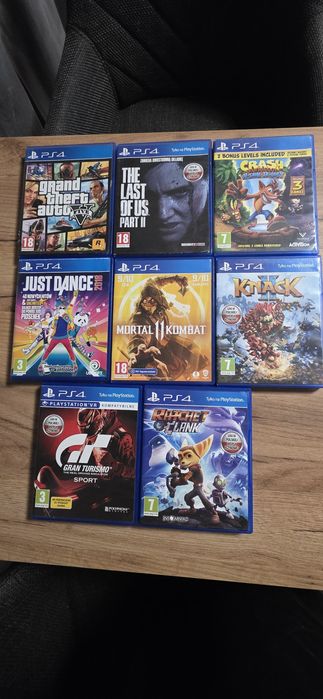 Zestaw PlayStation 4 Slim | 2 Pady | Kamera V2 | 8 Mega Gier! | Stan Idealny