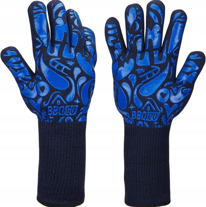 BBQGO Rękawice do Grilla Ognioodporne