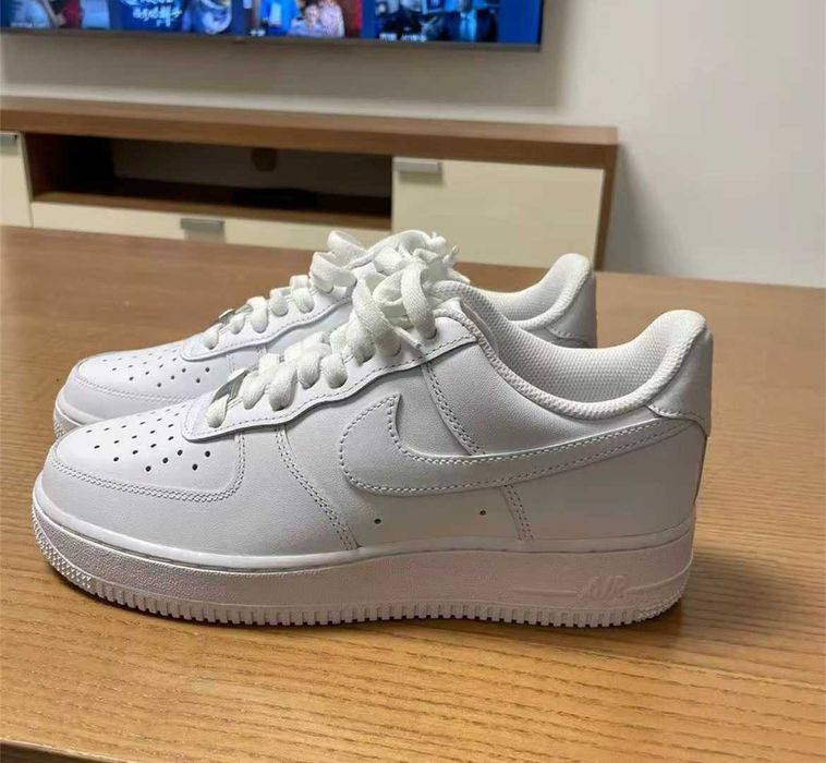 Buty meskie Mokasyny Nike_Air_Force_1_Low '07_Biały R.36