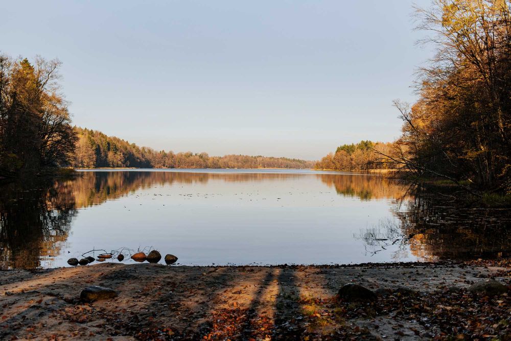 Domek 6 os. nad jeziorem Narie | blisko jeziora | duża działka | spokojna okolica