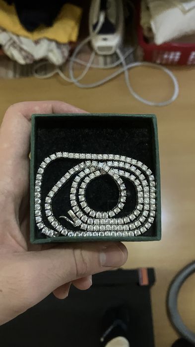 Corrente Prata 925 + zirconia