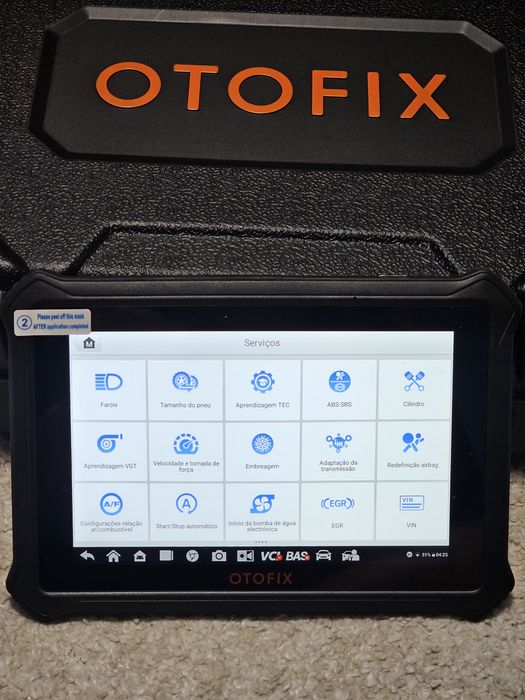 Autel Otofix D1 Lite - Maquina de Diagnóstico 
• 2 Anos Actualizações
