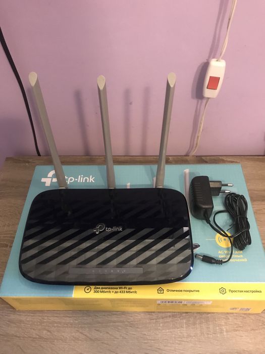 Маршрутизатор інтернет WiFi5 TP-Link Archer C20