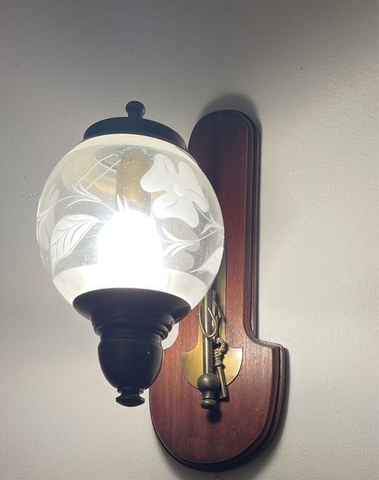 Caandeeiros antigos madeira e metal