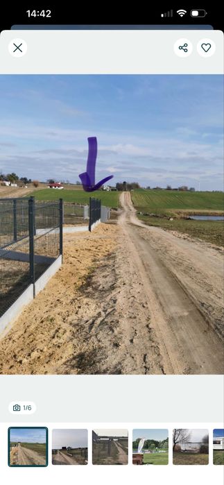 Działka nad jeziorem Gopło