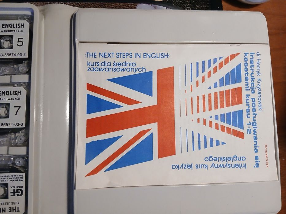 Nauka języka angielskiego na kasetach