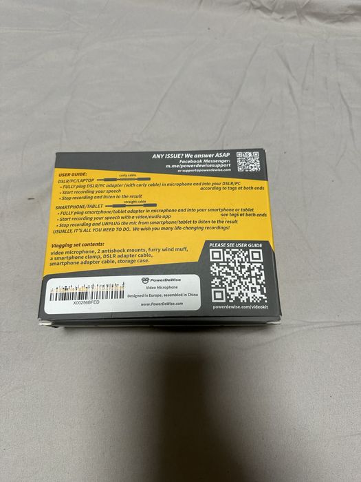 Микрофон для съемки видео(video mic kit for smartphone & DSLR)