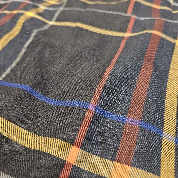 Wiskozowa elegancka sukienka quiosque L w kratę  ołówkowa damska elega