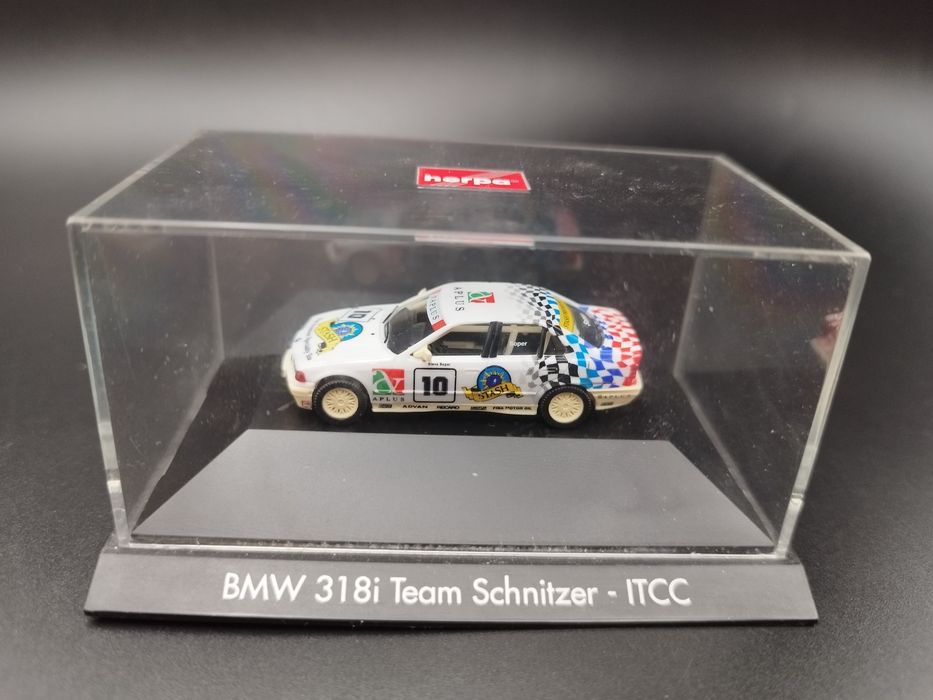 1:87 H0 Herpa BMW 318i Team Schnitzer - ITCC #10