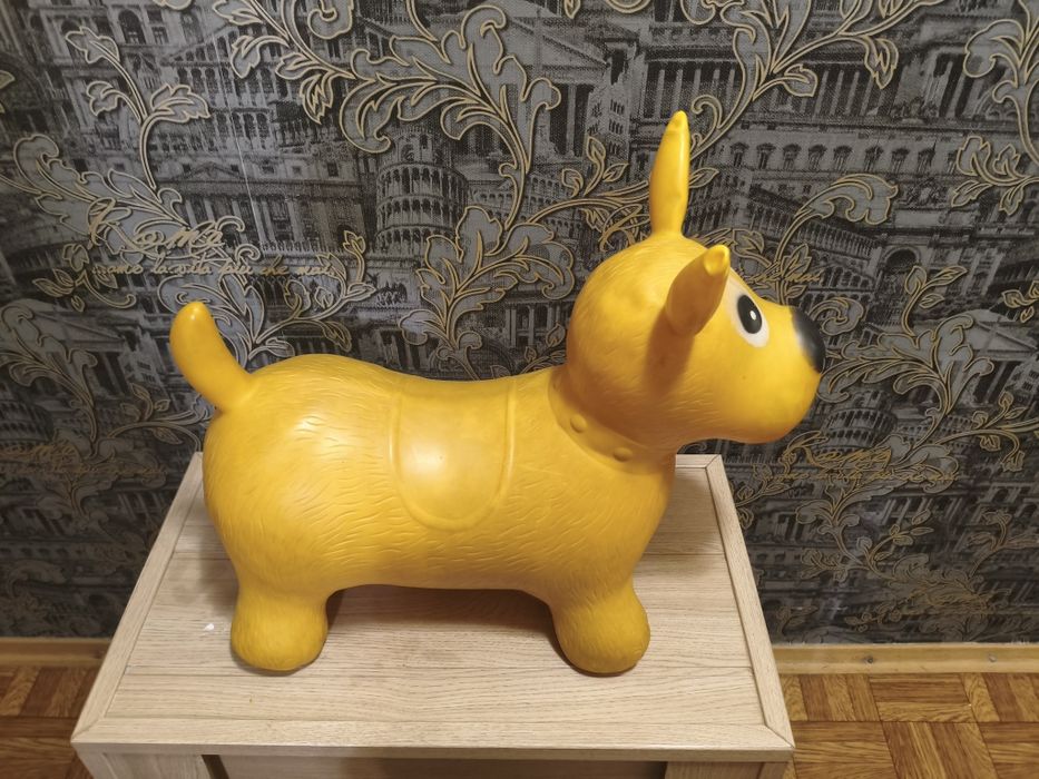 Велика Собака. Резинова Іграшка для дітей.