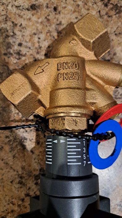 Zawór regulacyjny 3/4