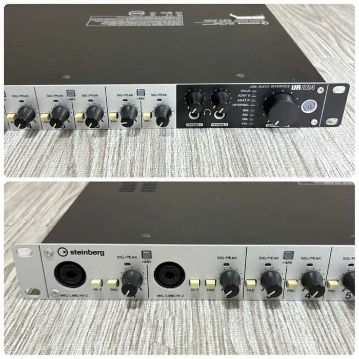 Steinberg UR824 USB Audio Interface 1U Rack 24bit/192kHz
