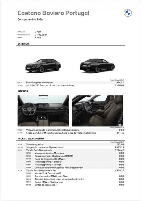 BMW I5 550e Hybrid Xdrive