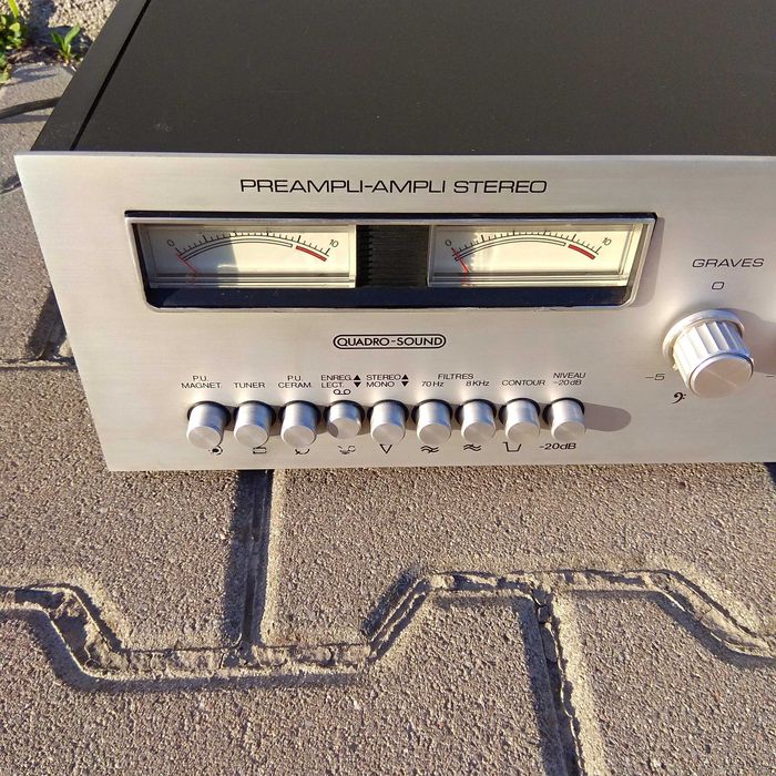 Unitra Fonica PA-2801 kultowy polski wzmacniacz stereofoniczny Quadro !