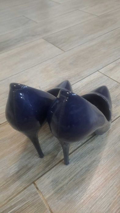 Туфлі жіночі темно-сині