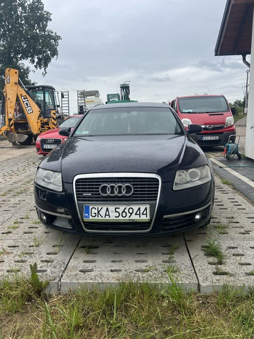 Audi a6 c6 uszkodzone