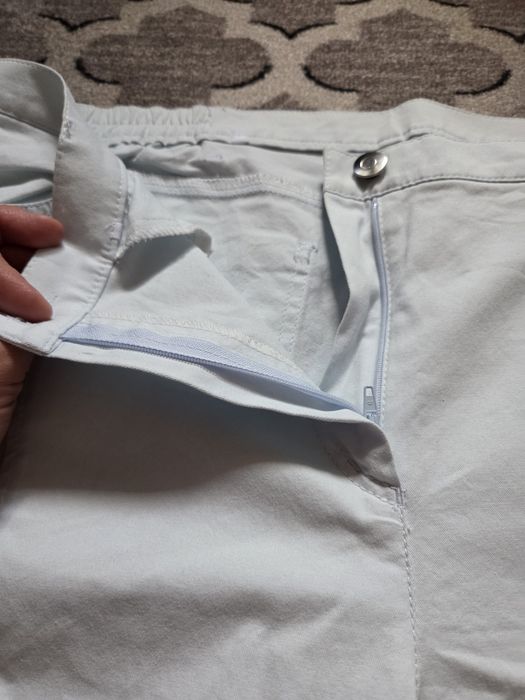 Szort  letnie  bermudy z kieszeniami elastyczne  3/4  jak nowe