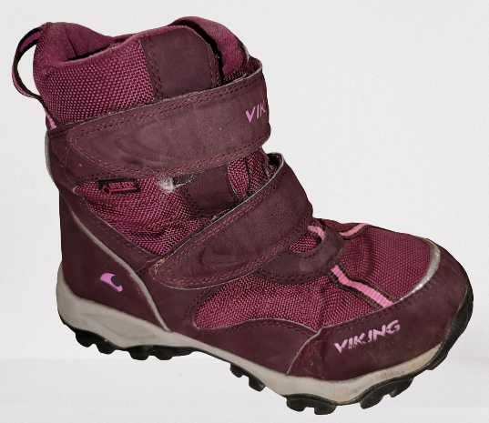 VIKING Kozaki Śniegowce Dziecięce GORE-TEX 31 20cm