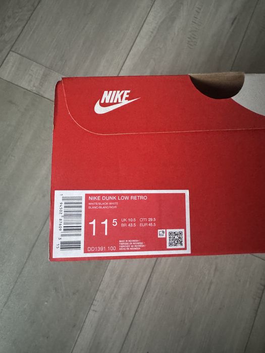 Nike Dunk Low Retro 45,5
