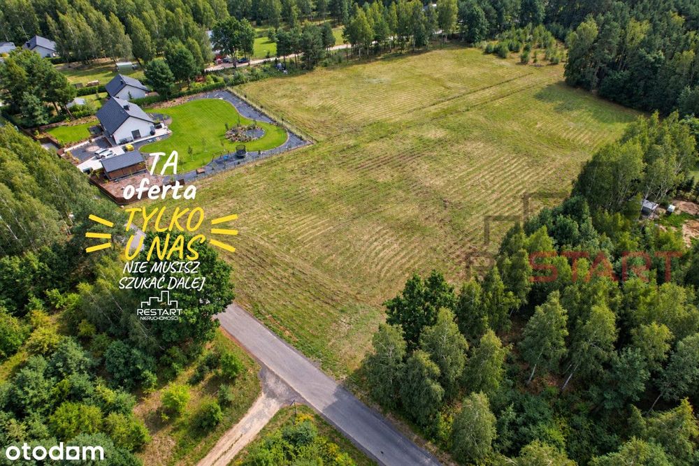 Duża działka budowlana 1724 m² | Makówka